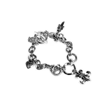 Authentic Chrome Hearts Multi Ring Bracelet â€“ front view