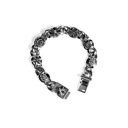 Authentic Chrome Hearts Multi Link Bracelet â€“ front view