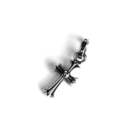 Authentic Chrome Hearts Cross Babyfat Charm â€“ front view