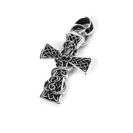 Authentic Chrome Hearts Celtic Cross Pendant â€“ front view