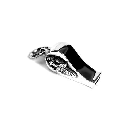 Authentic Chrome Hearts Dagger Whistle Pendant â€“ front view