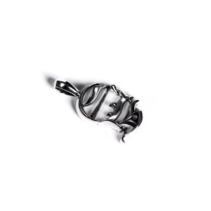 Authentic Chrome Hearts CH Logo Pendant â€“ front view