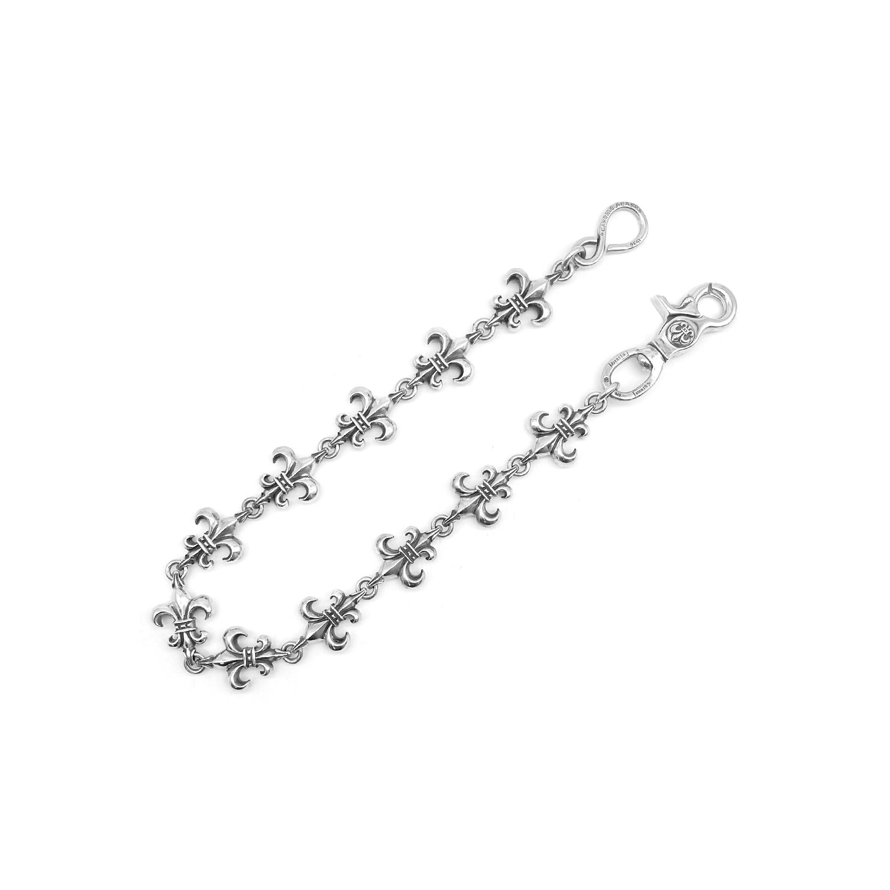 Chrome Hearts Fleur De Lis Bracelet – bracelet front view