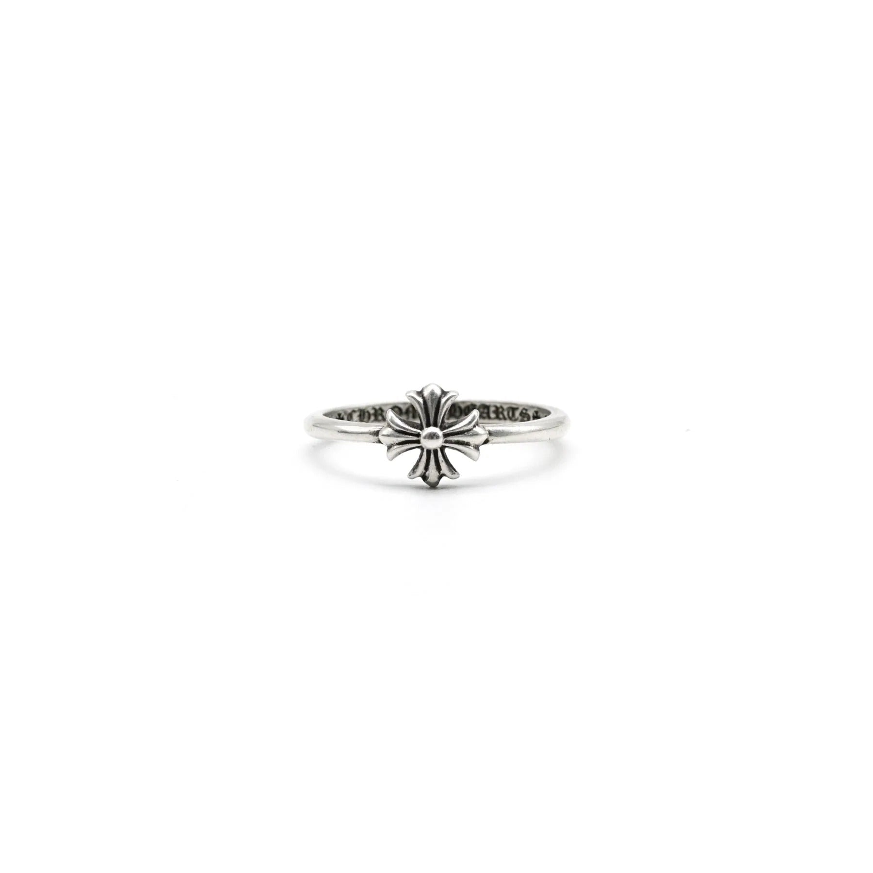 Chrome Hearts Cross Ring – ring front view