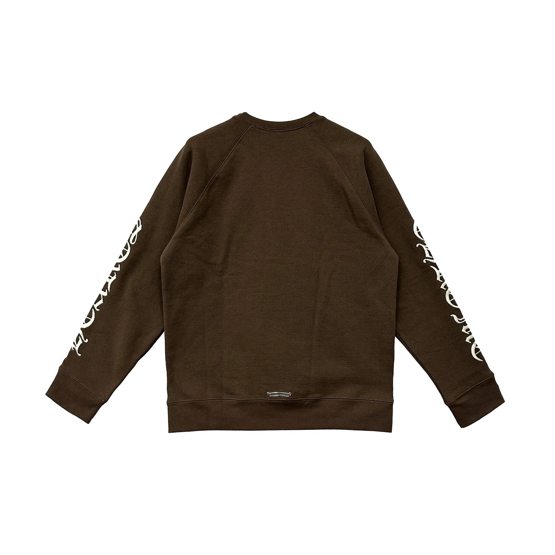 Authentic Chrome Hearts Brown Chrome Heart Shirt – shirt detail close-up
