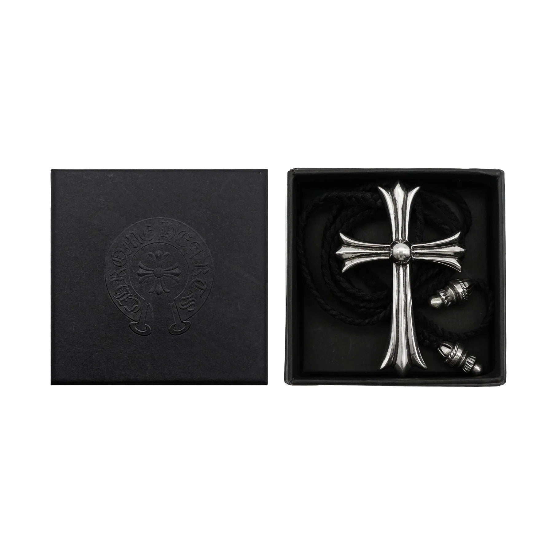 Chrome Hearts Leather Necklace – necklace back view