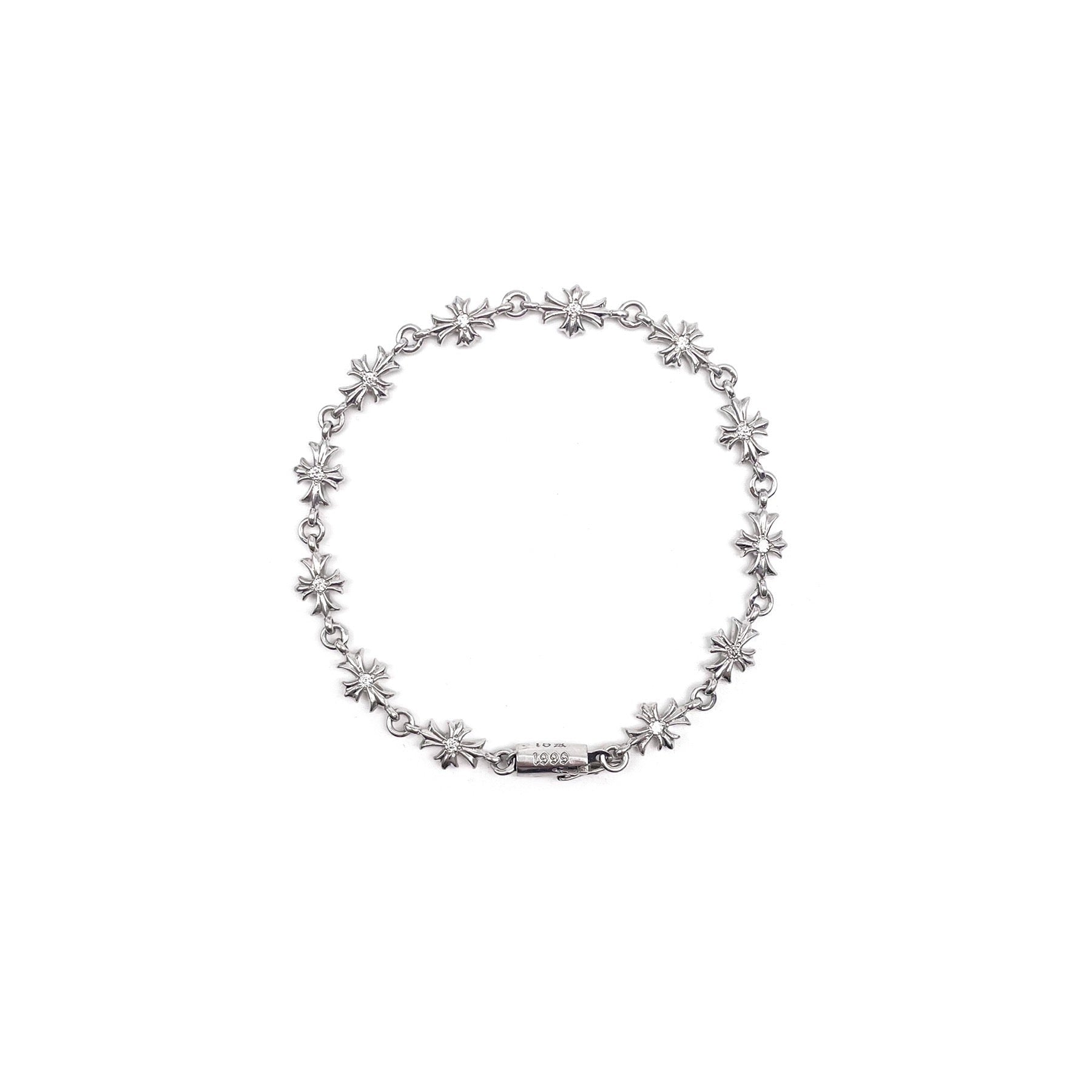 Chrome Hearts Diamond Bracelet – bracelet detail close-up