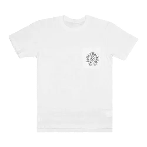 Authentic Chrome Hearts White Chrome Heart Shirt – shirt detail close-up