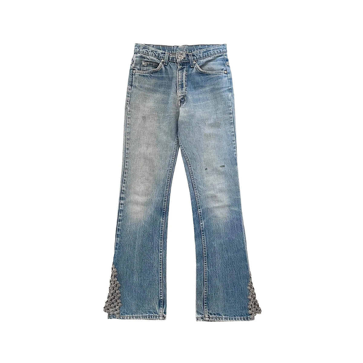 Chrome Hearts Flared Jeans – pants front view
