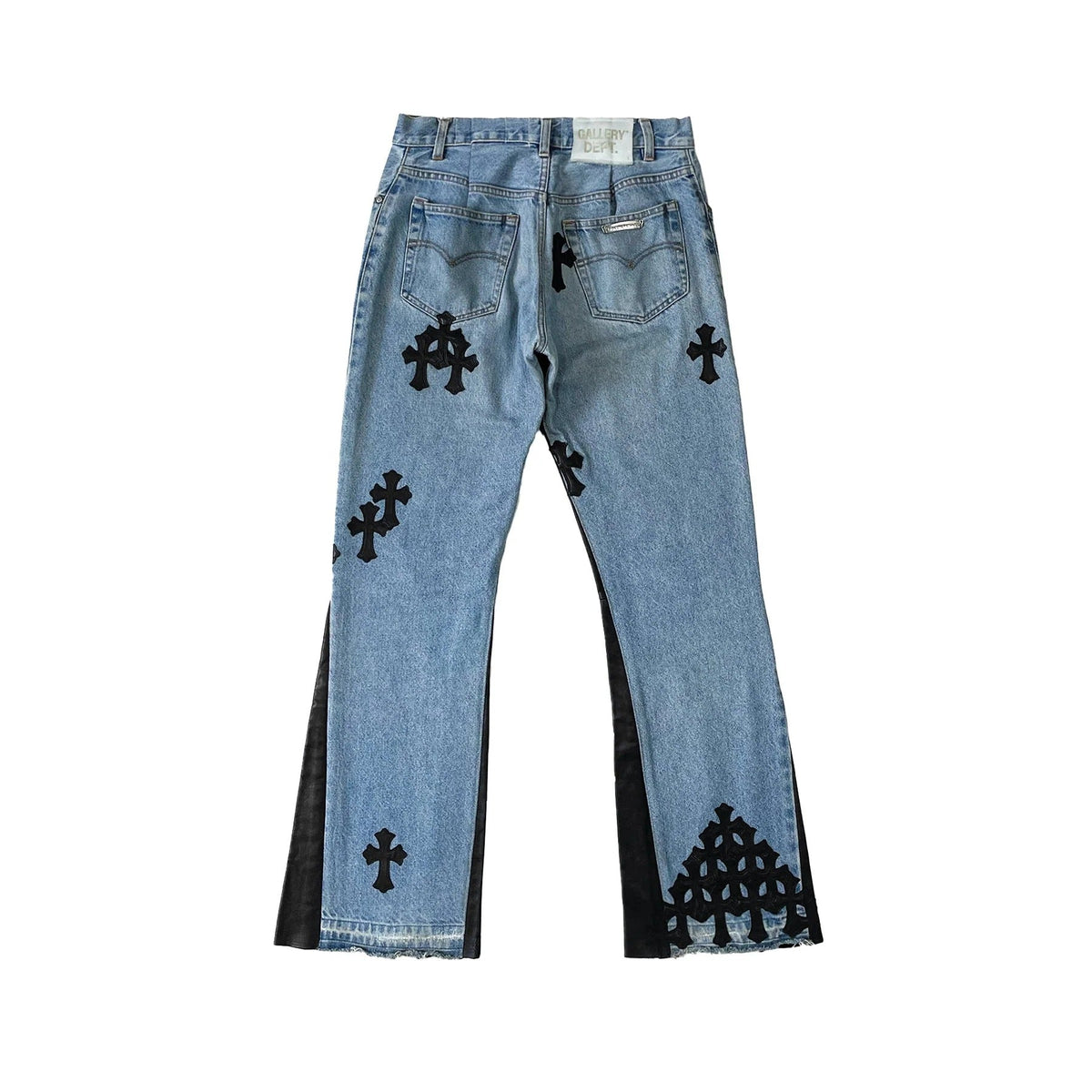 Authentic Chrome Hearts Gallery Dept Chrome Hearts Jeans – pants detail close-up