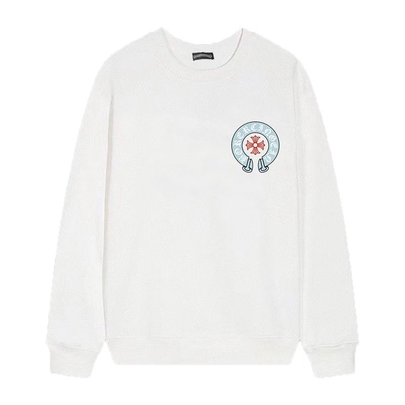 Authentic Chrome Hearts Chrome Hearts Multi Color Horseshoe Long Sleeve â€“ front view