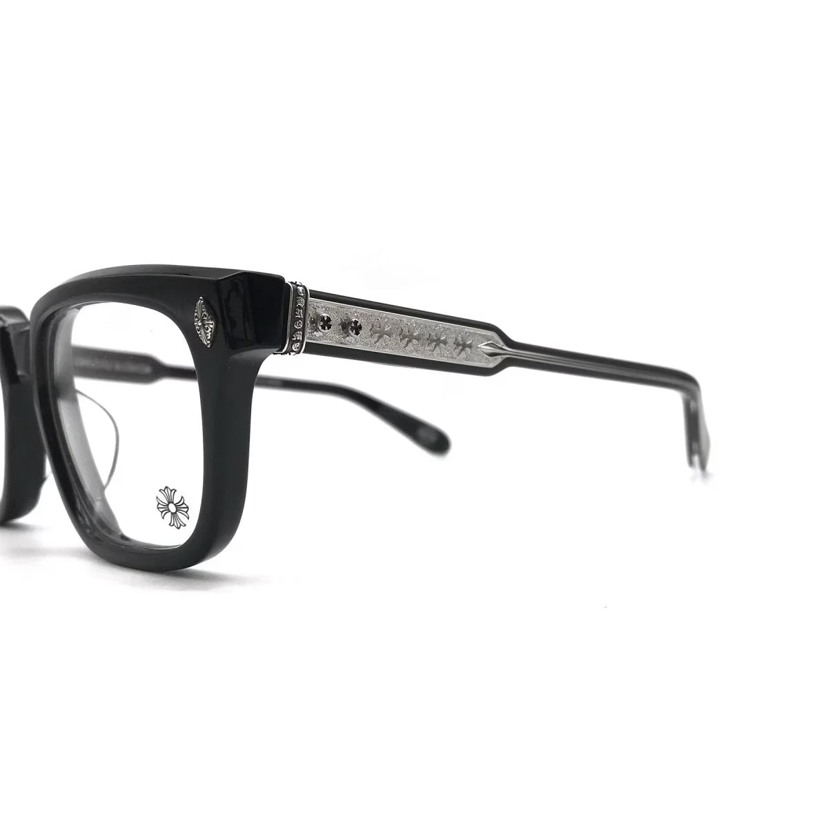 Authentic Chrome Hearts Chrome Hearts AMBIDIXTROUS BK Glasses â€“ front view