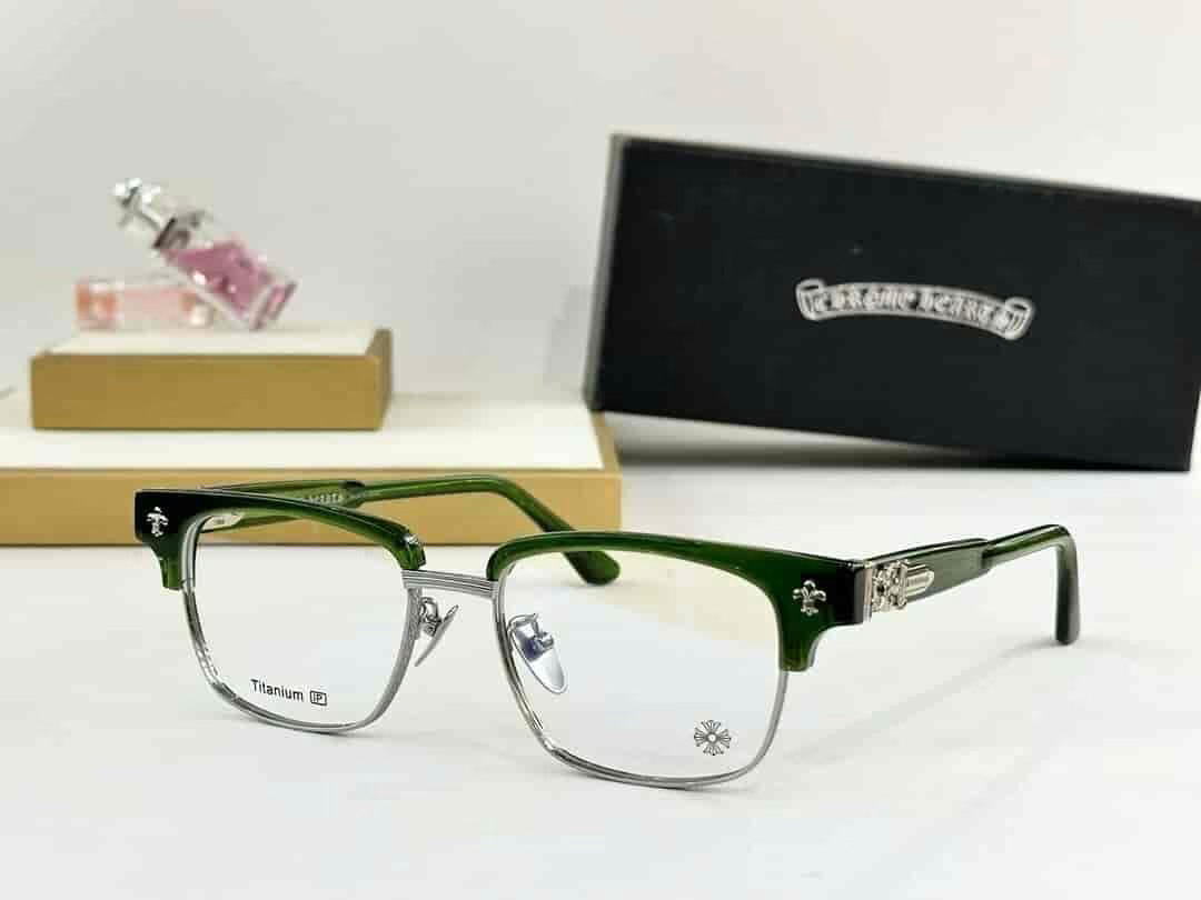 Authentic Chrome Hearts Chrome Hearts Classic Hi-C Frame Glasses â€“ front view
