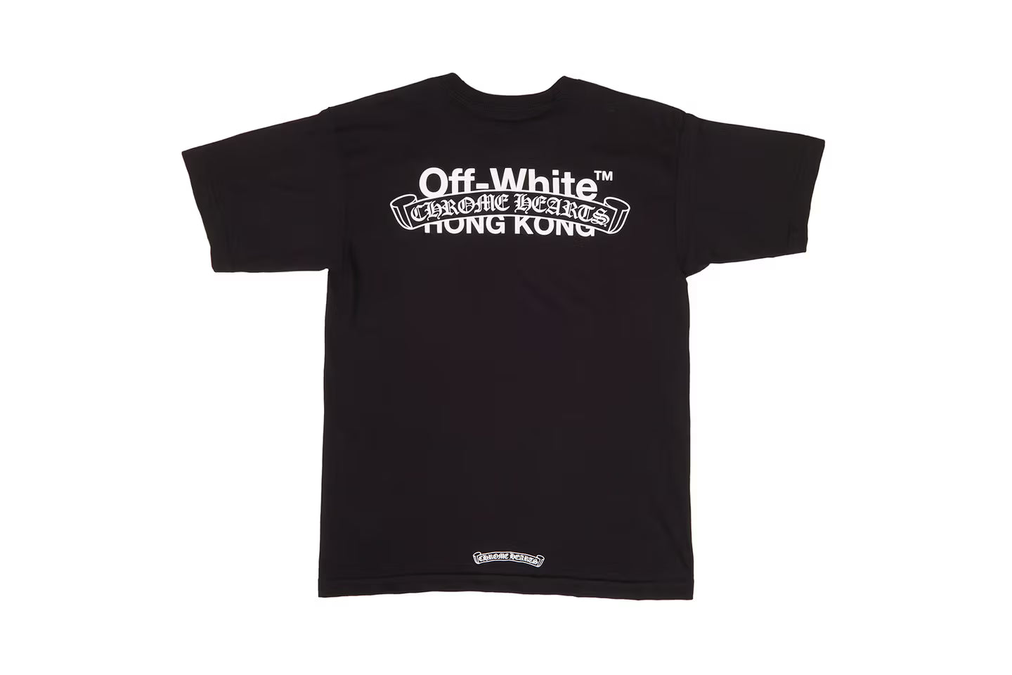 Authentic Chrome Hearts Chrome Hearts x Off White HK T-Shirt â€“ front view