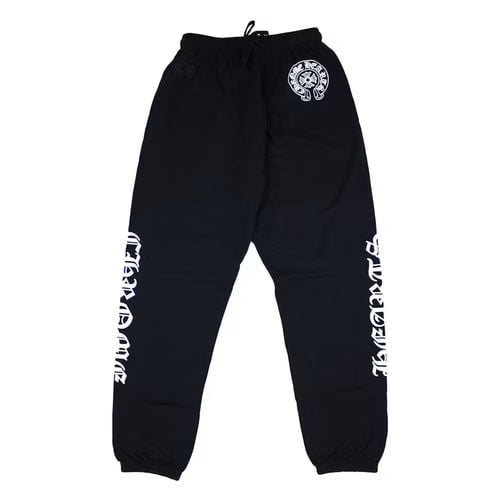 Authentic Chrome Hearts Chrome Hearts Leather Pants â€“ front view