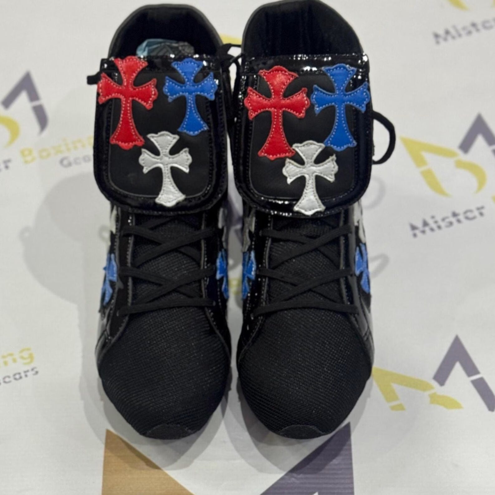 Authentic Chrome Hearts Chrome Hearts Boxing Shoes â€“ front view