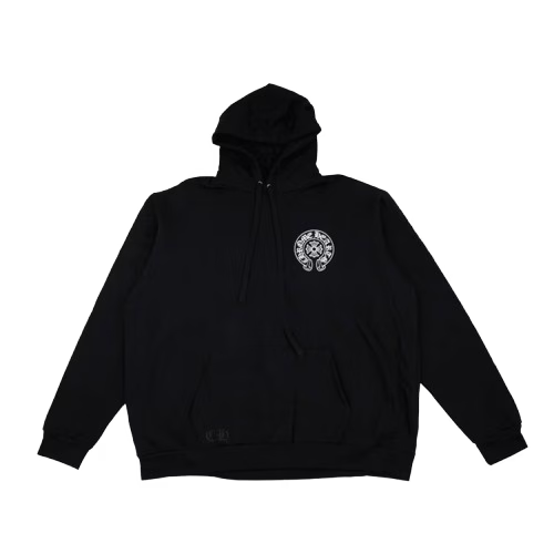 Authentic Chrome Hearts Chrome Hearts Kith New York Knicks Hoodie in Black â€“ front view
