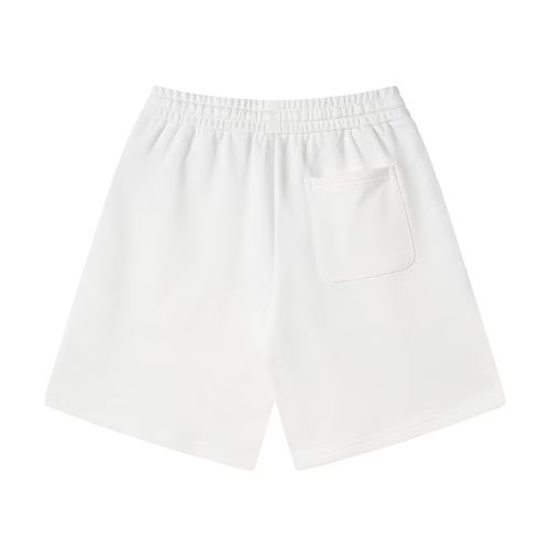 Authentic Chrome Hearts Chrome Hearts White Cross Embroidery Sweat Shorts â€“ front view