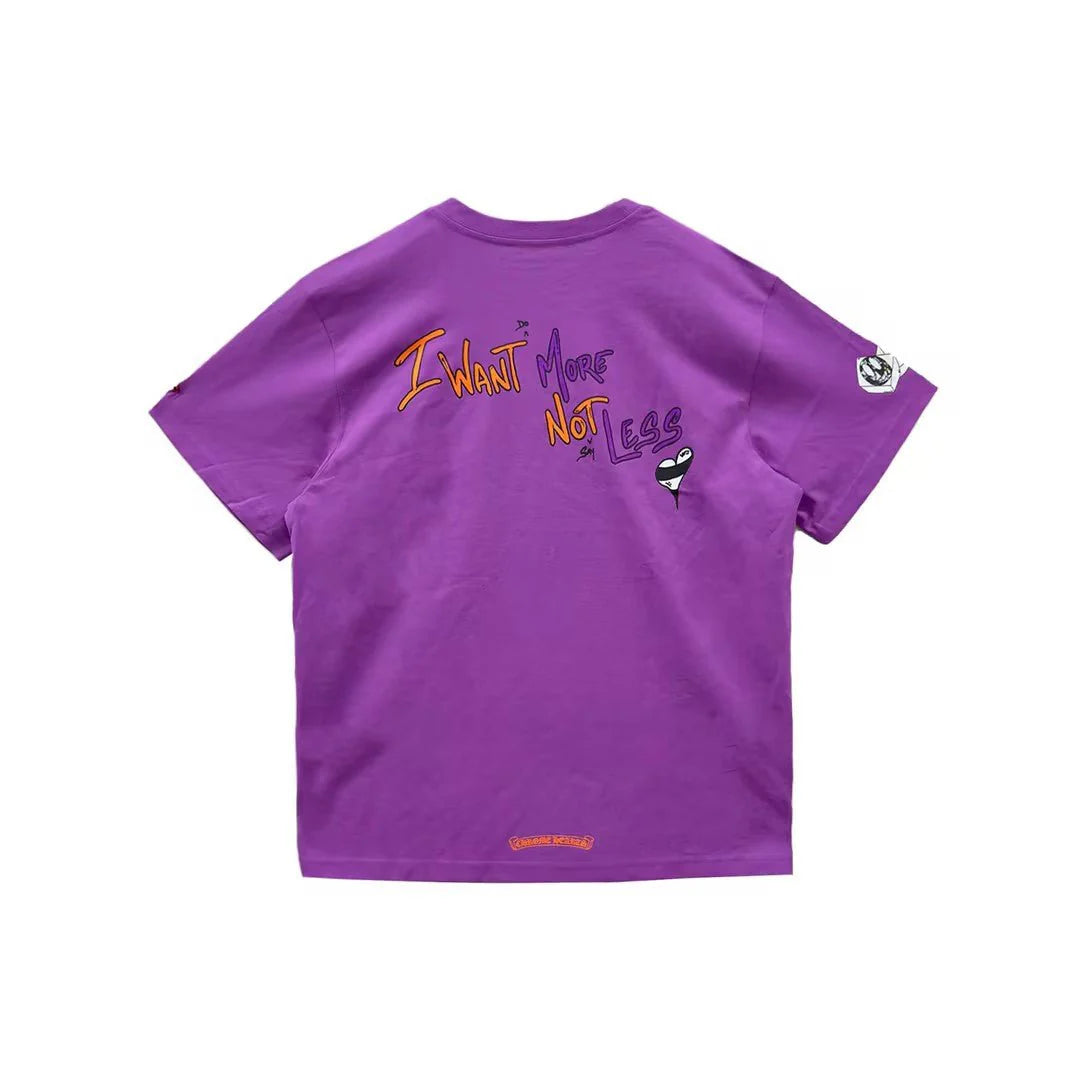 Authentic Chrome Hearts Pruple Chrome Hearts Shirt – front view