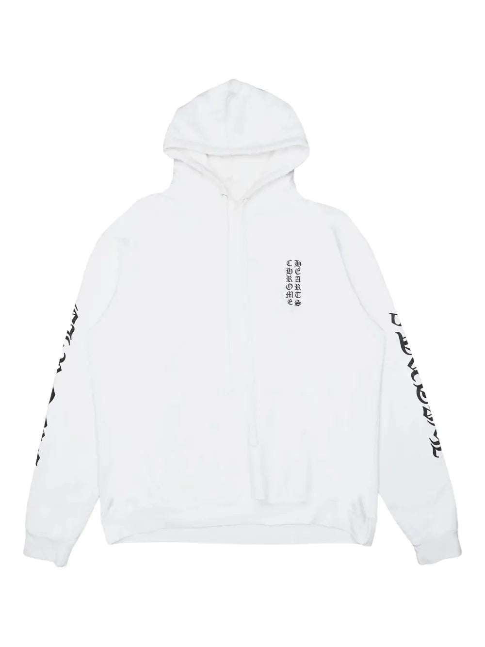 Authentic Chrome Hearts White Chrome Hearts Hoodie – hoodie front view